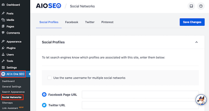 El complemento AIOSEO SEO para WordPress El complemento AIOSEO SEO para WordPress
