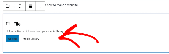 Cargue un archivo o selecciónelo de la biblioteca de medios Cargue un archivo o selecciónelo de la biblioteca de medios